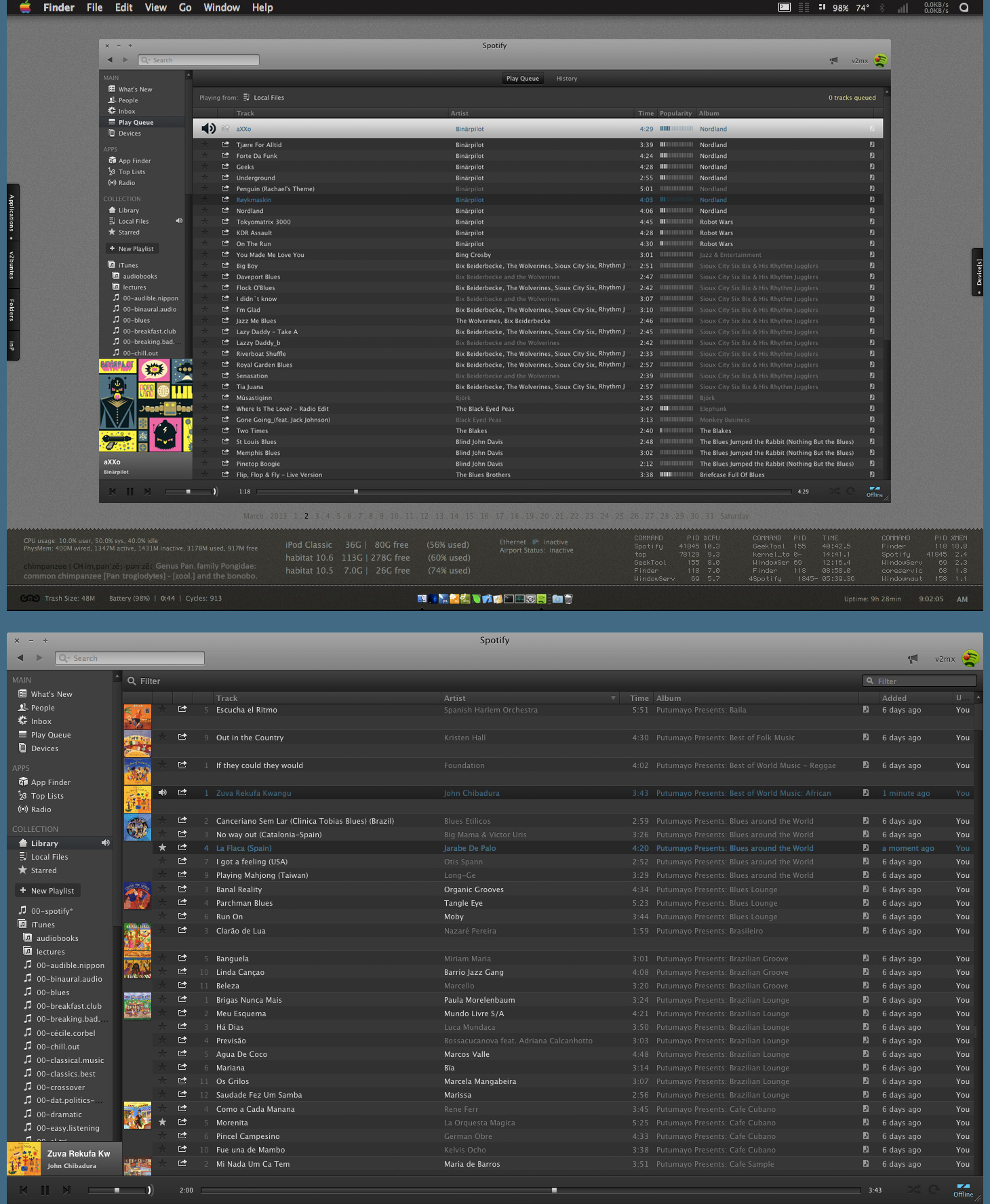 spotify[MOD] by artist00 on DeviantArt
