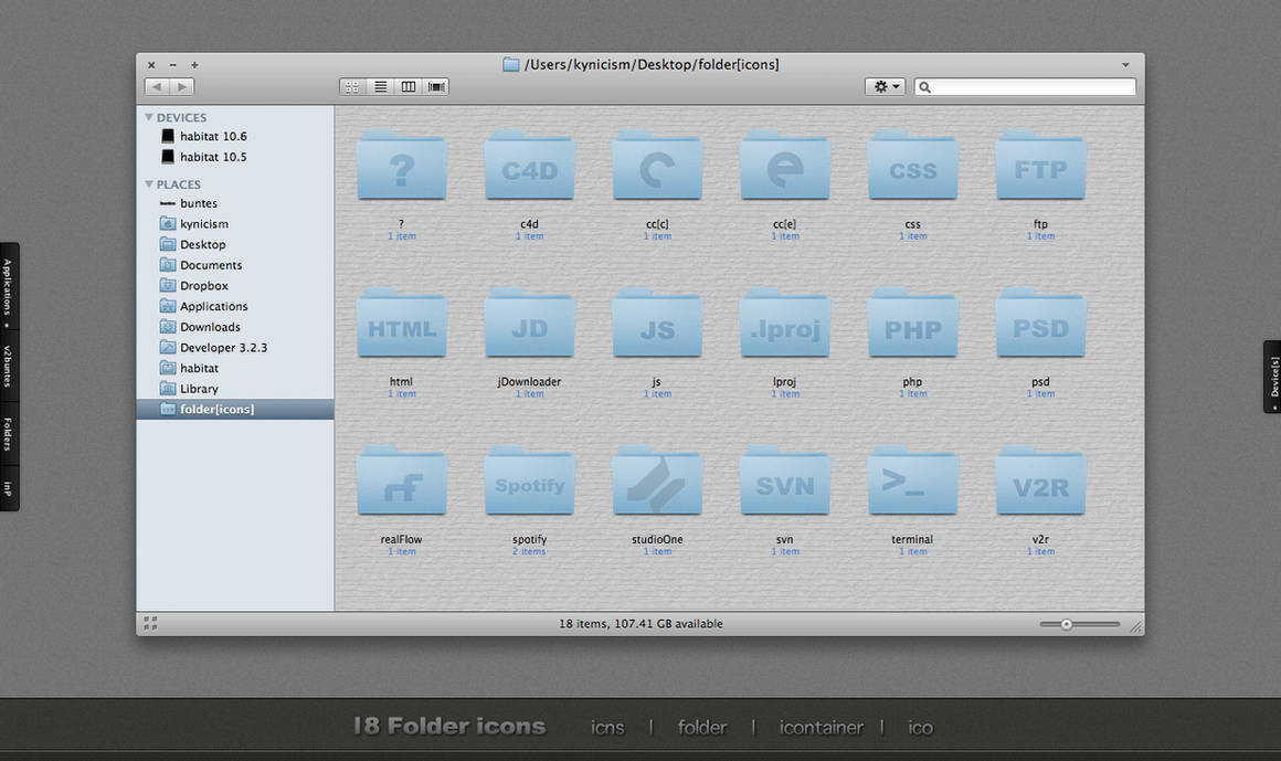 Folder[icons] by artist00 on DeviantArt
