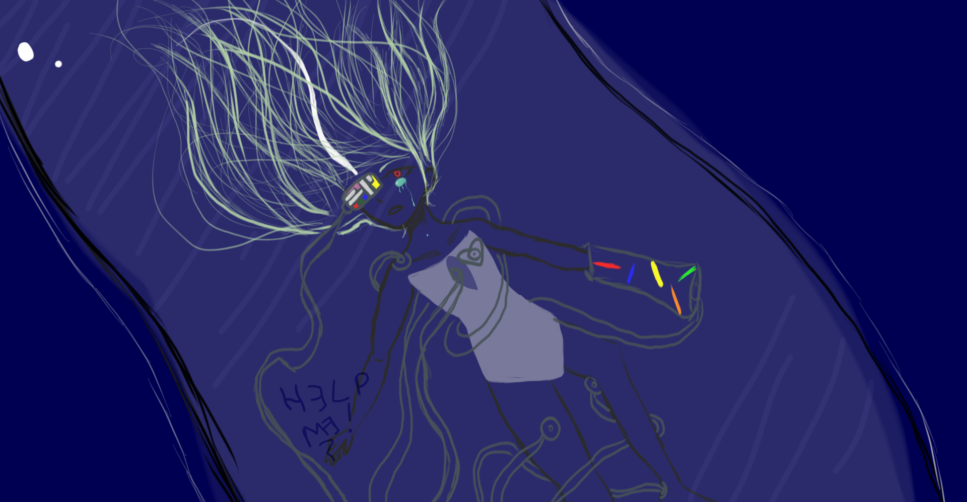 Floating by phantom-fan6735 on DeviantArt