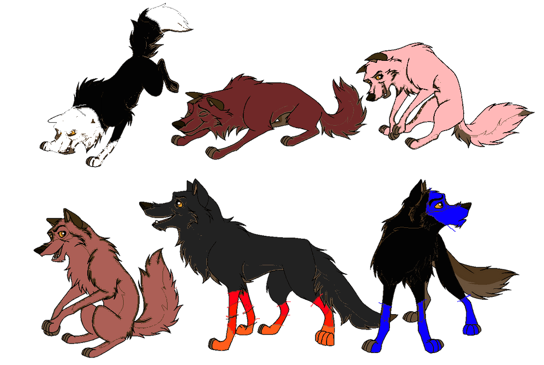 wolf adopts closed by Spirit-horse-adopts on DeviantArt