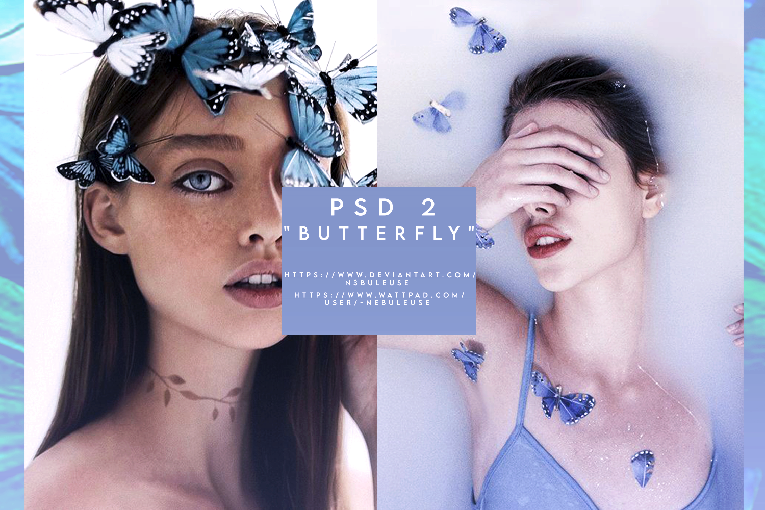 Psd 02 - Butterfly by n3buleuse on DeviantArt