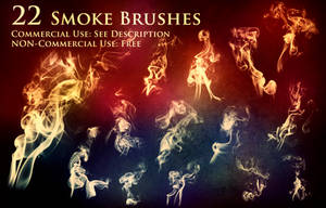 22 Normal Smoke Brushes