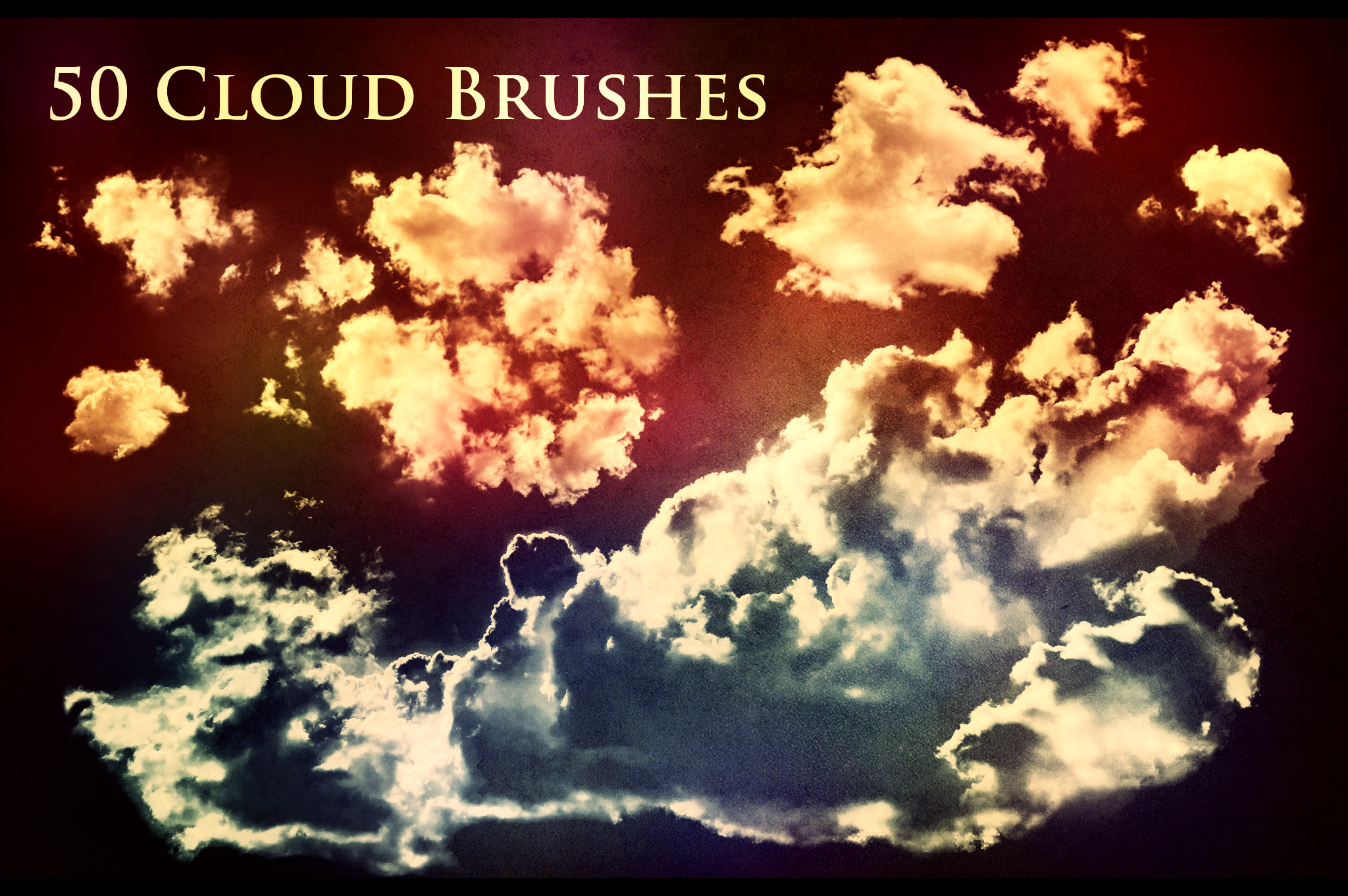 50 Cloud Brushes