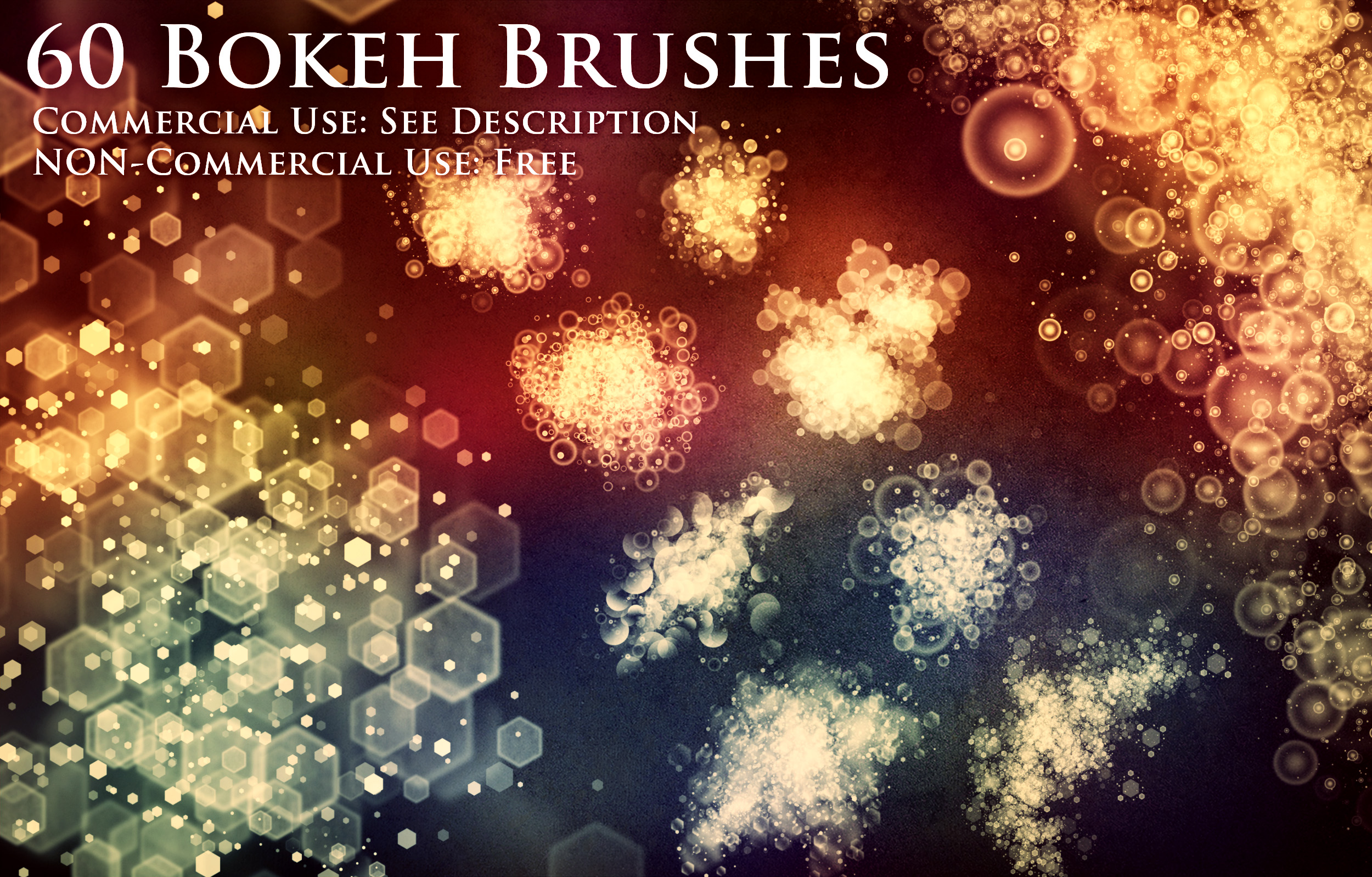 60 Bokeh Effect Brushes