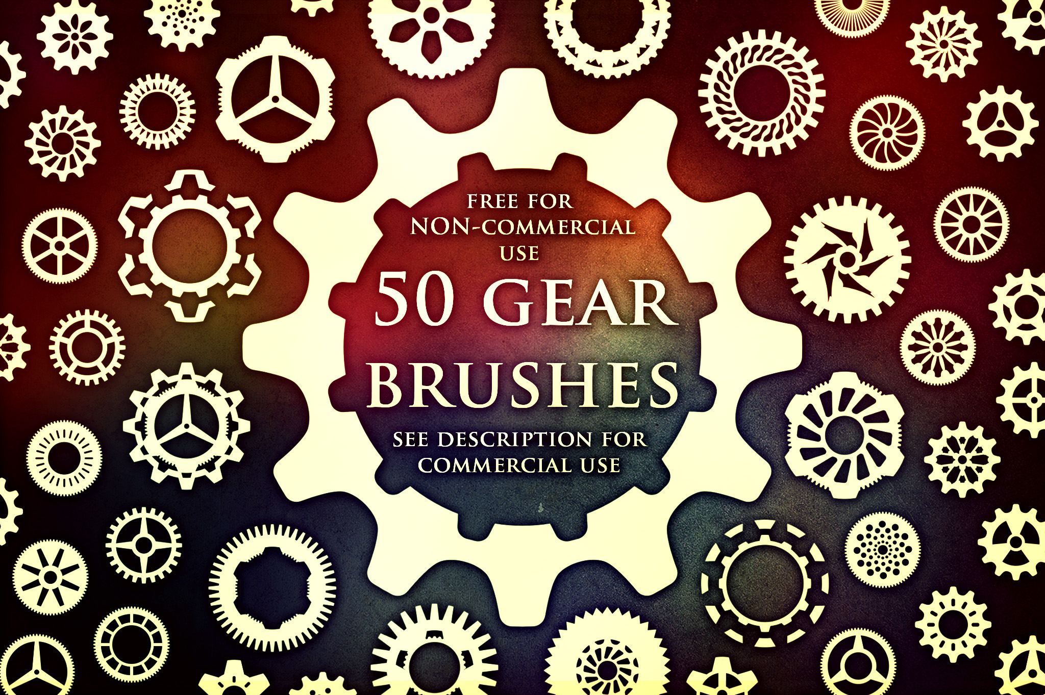 50 Gear Brushes