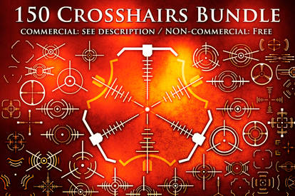 150 Crosshair Brushes