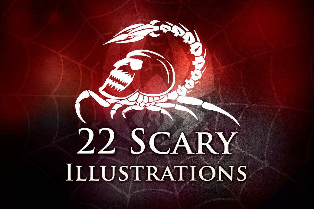 22 Scary Illustration Brushes by XResch on DeviantArt
