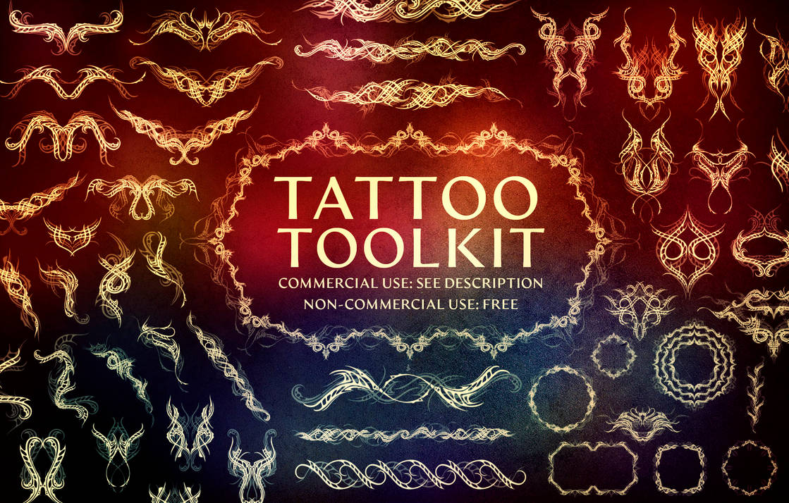 300 Tattoo Brushes (Toolkit Preview) by XResch on DeviantArt