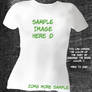 Female Tshirt PSD Template