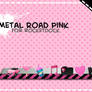 Skin Metal Road pink