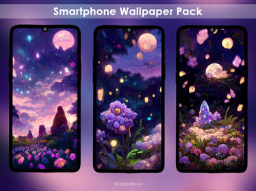 Smarphone Wallpaper Pack - Purple