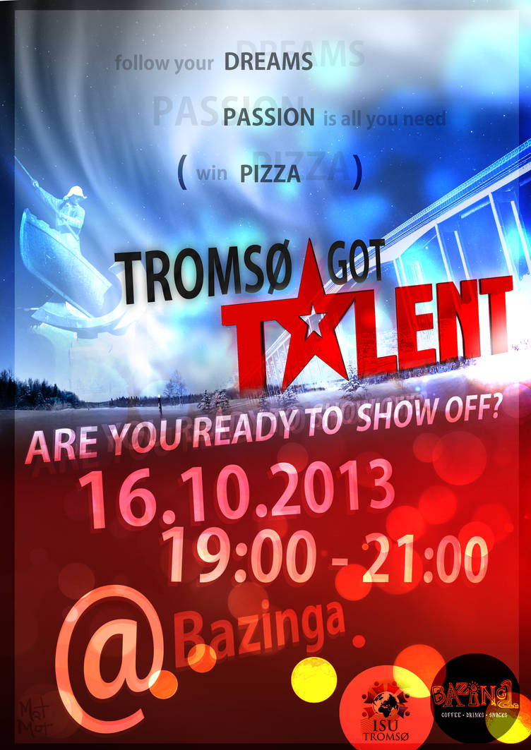 Got Talent POSTER by MatMot on DeviantArt