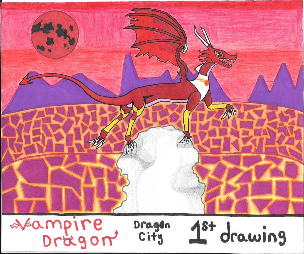 Vampire Dragon by ReinaCastillo on DeviantArt