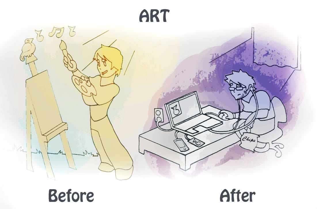 Art: Before and After by SOULFORESAKER on DeviantArt