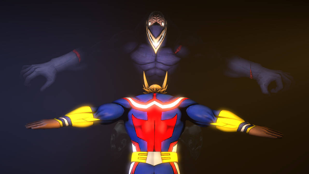 Animation All Might Vs Nomu Source Filmmaker By Puppershupper On