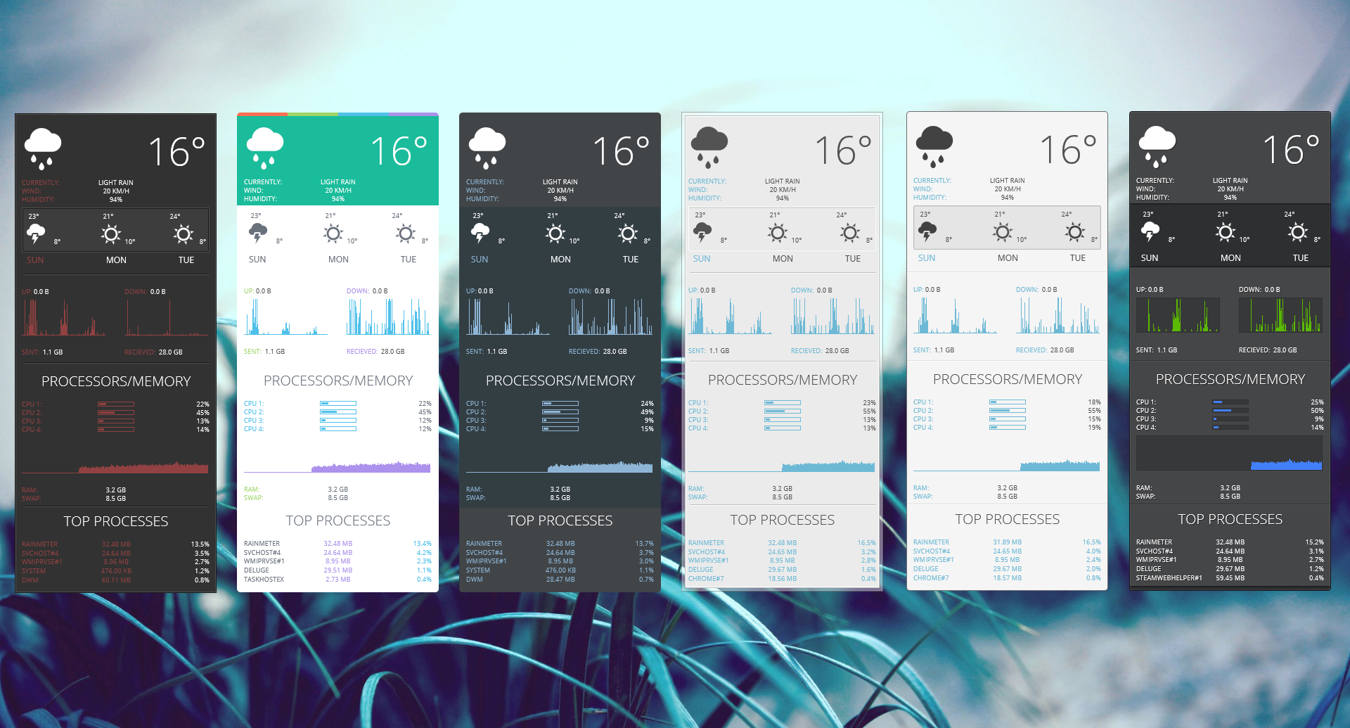 Rainmeter-Harmattan