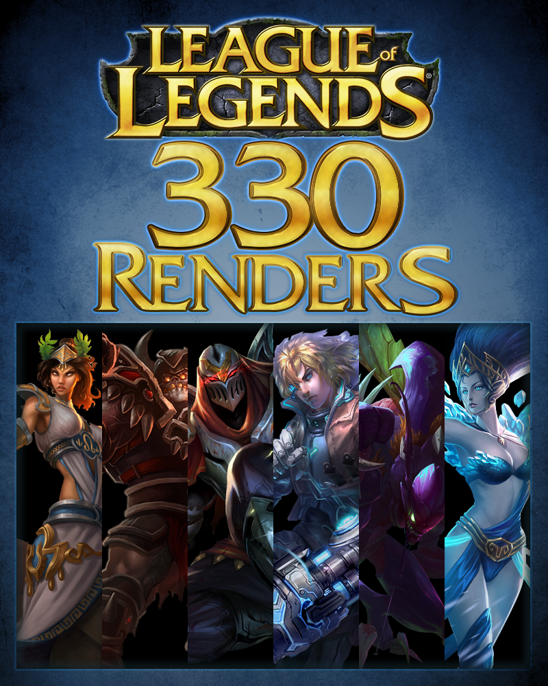 League of Legends Renders Pack