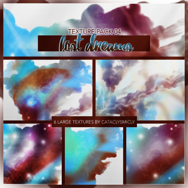 Texture Pack 04 - Lost Dreams (w/ B+W) by cataclysmicly on DeviantArt