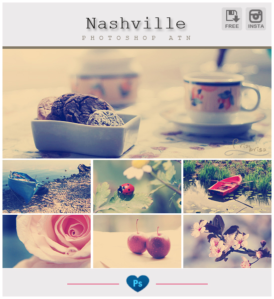 Instagram Nashville - Photoshop Action