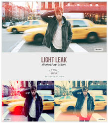 Light Leak - Photoshop Actions (free)