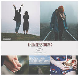 Thunderstorms - Photoshop PSD