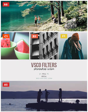 VSCO 5 Filters - Photoshop Action (ATN)