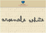 Arsenale white FONT