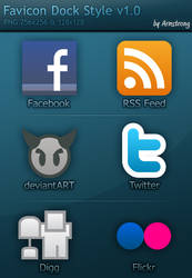 Favicon Dock Style v1.0