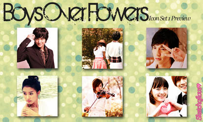 Boys Over Flowers Icon Set