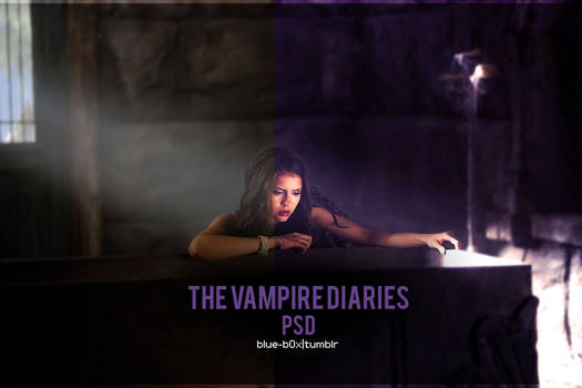 The Vampire Diaries PSD