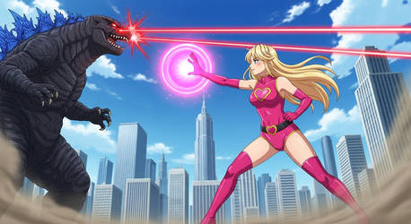 Pulsar Pureheart short story - Pulsar vs. Kaiju