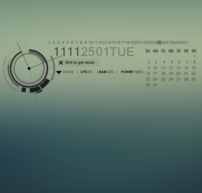 Rainmeter skins clock rainmeter skins clockwork - kidstat