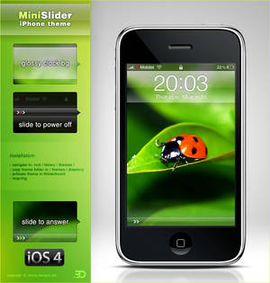 MiniSlider iPhone iOS4 theme