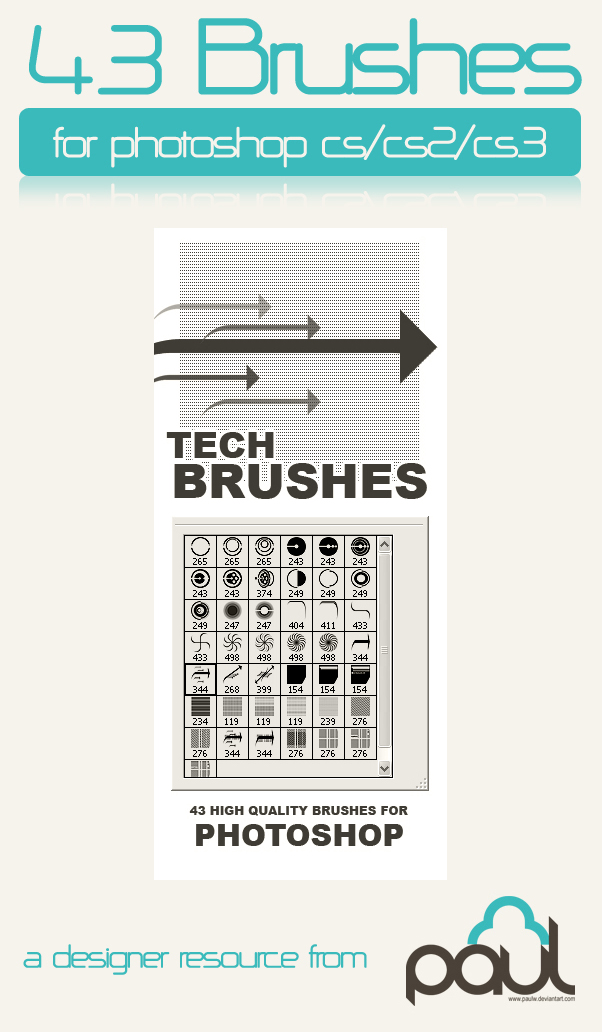 Tech Brush Mega Pack by PAULW