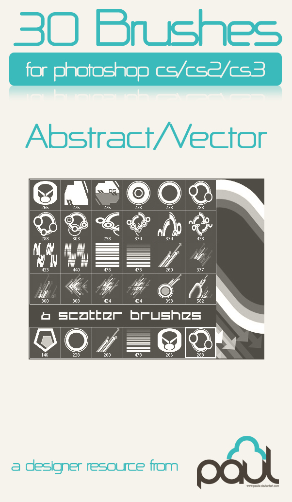 Abstract - Vector brushes 2