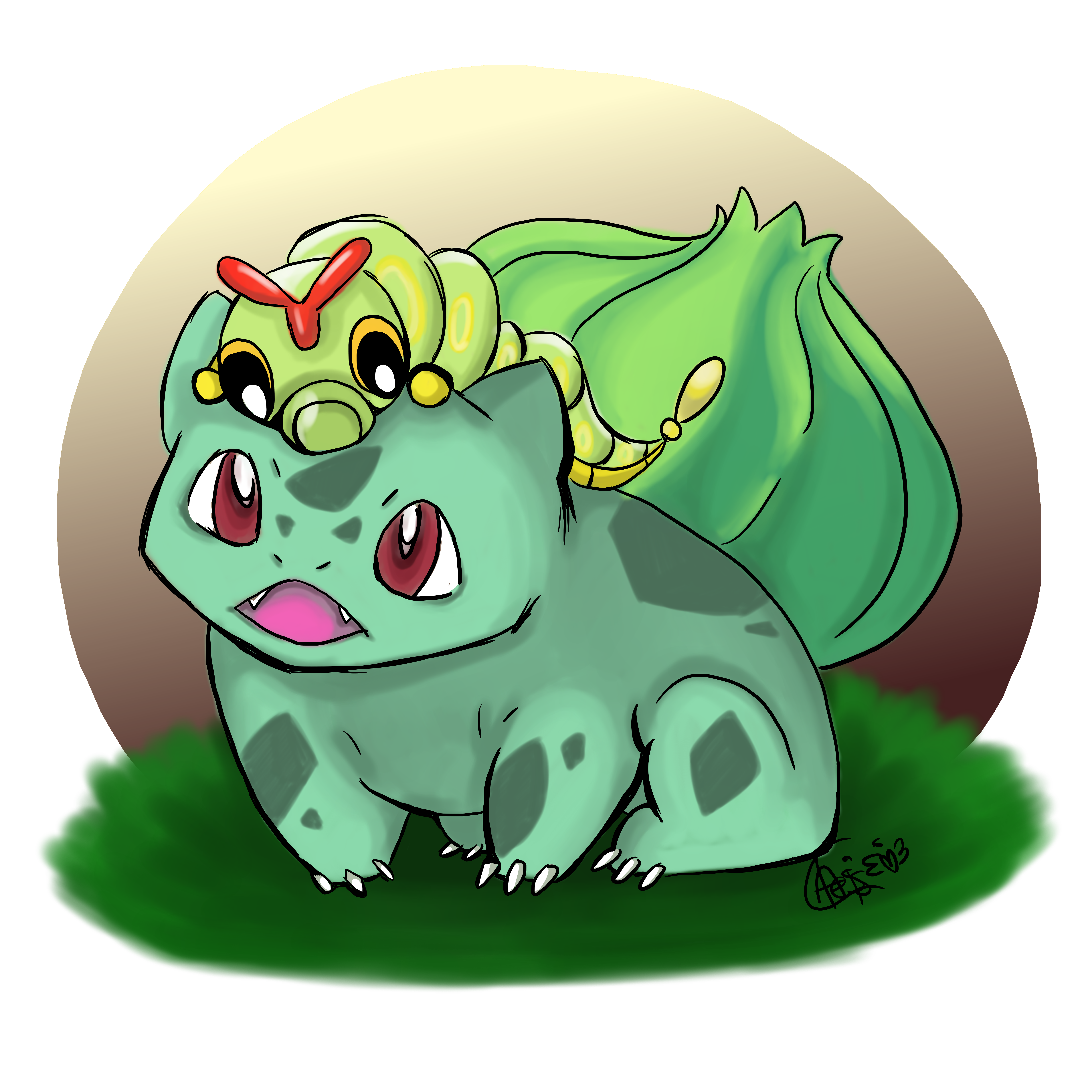 #001- Bulbasaur