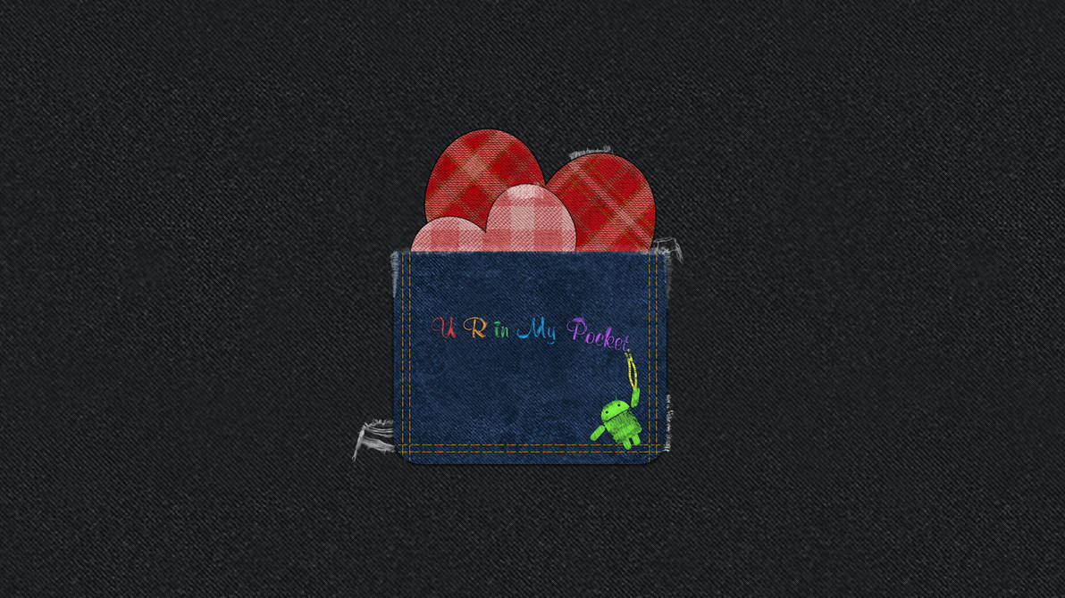 Pocket Love Android wallpaper