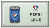 Pepsi Love Stamp