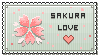Sakura Love Stamp by wangqr