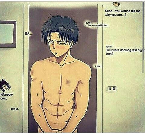 Attack On Titan Eren X Levi X Erwin Lemon