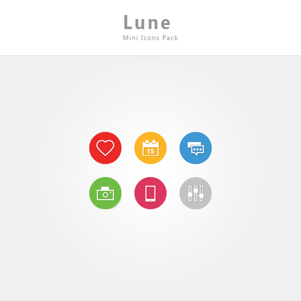 Lune - Free Icons Pack (PNG and AI file icluded)