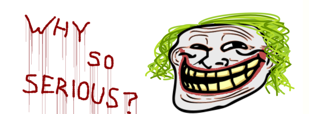 Joker Batman Two-Face Internet troll Trollface, Sarawati, comics, face,  food png