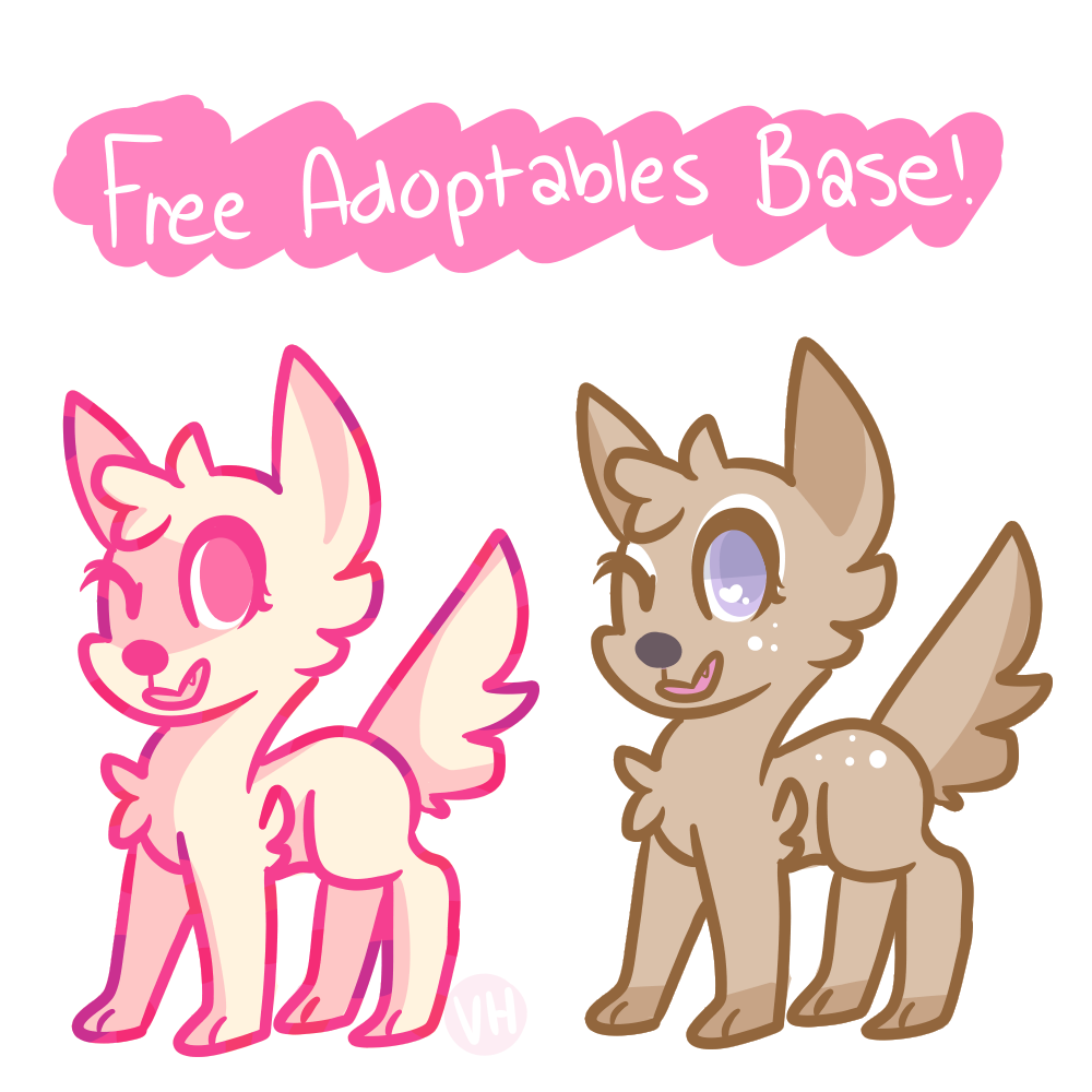 free canine adoptables psd!