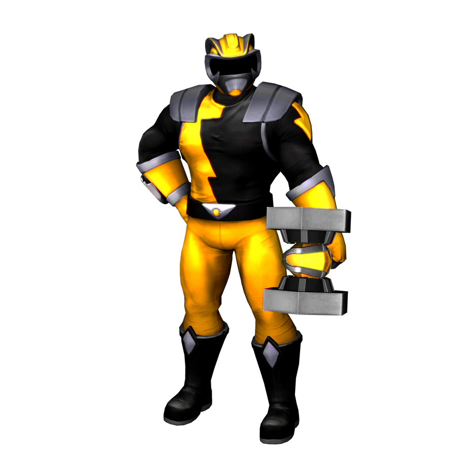Hyperforce Yellow Ranger PRLW - HyperForce Yellow Ranger for XPS/XNALARA by Injustizz on DeviantArt