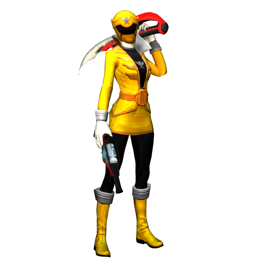PRLW - Yellow Super Mega Force Ranger for XPS/XNA by Injustizz on ...