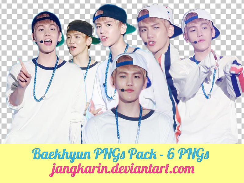 [PNG] PNG Baekhyun Pack - 6 PNGs [Render]