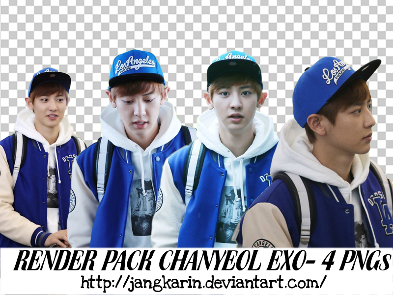 [Render Pack] #5 Chanyeol EXO - 4PNGs