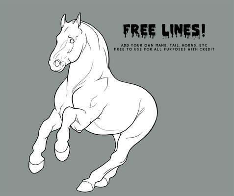 Free to Use: Draft Horse Base!