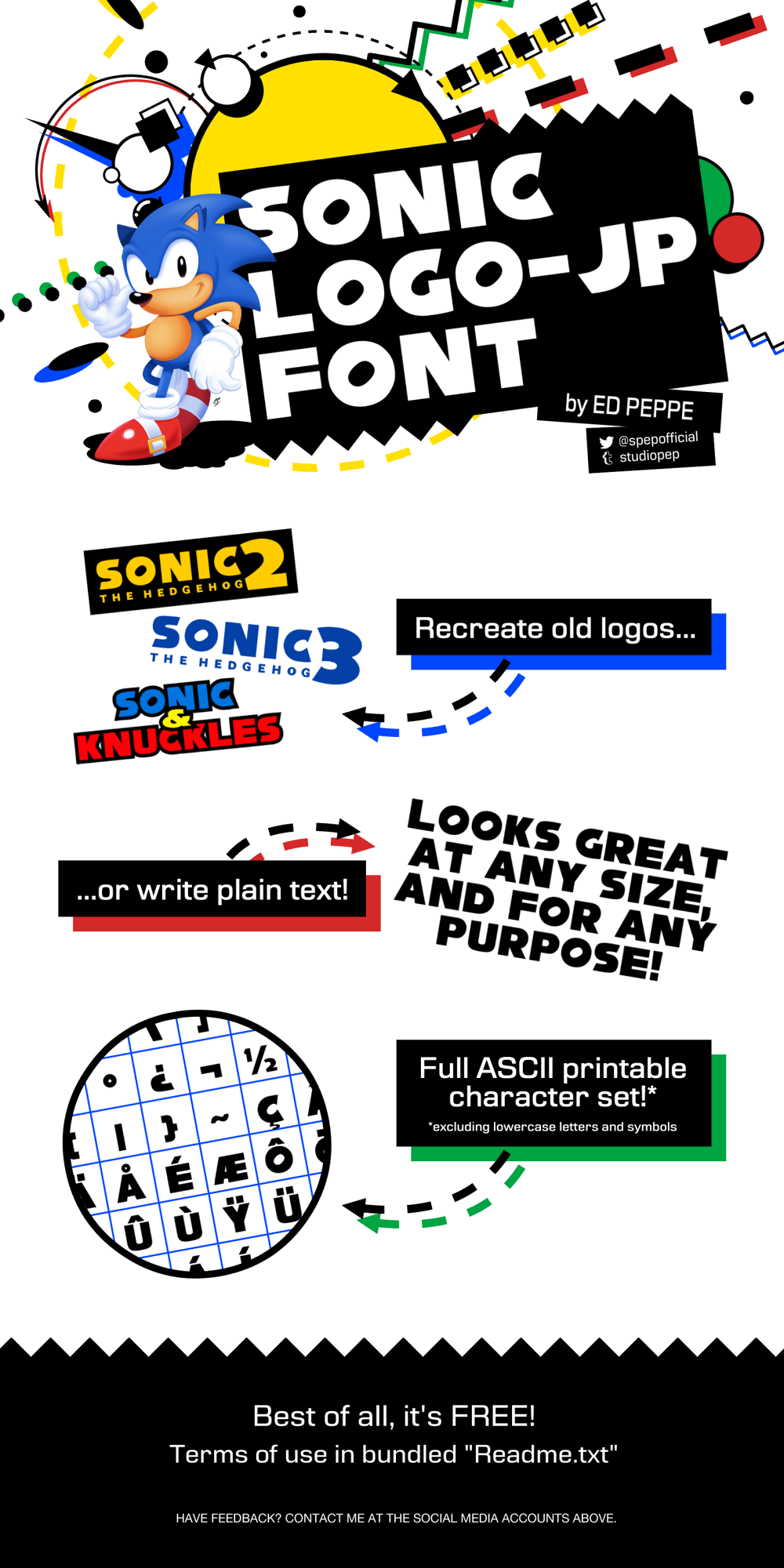 Sonic Logo-JP Font by PepVerbsNouns on DeviantArt