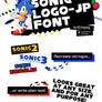 Sonic Logo-JP Font